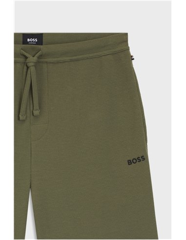 HB Waffle Shorts Open Green