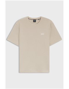 HB Waffle T-Shirt Light Beige