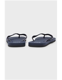 Boss Tracy Chanclas con detalle de logo en contraste Navy 2