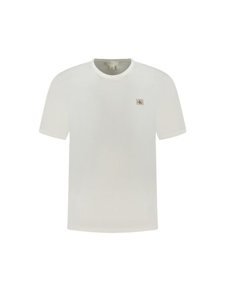 CK  WOVEN LABEL REGULAR TEE NEGRO RR