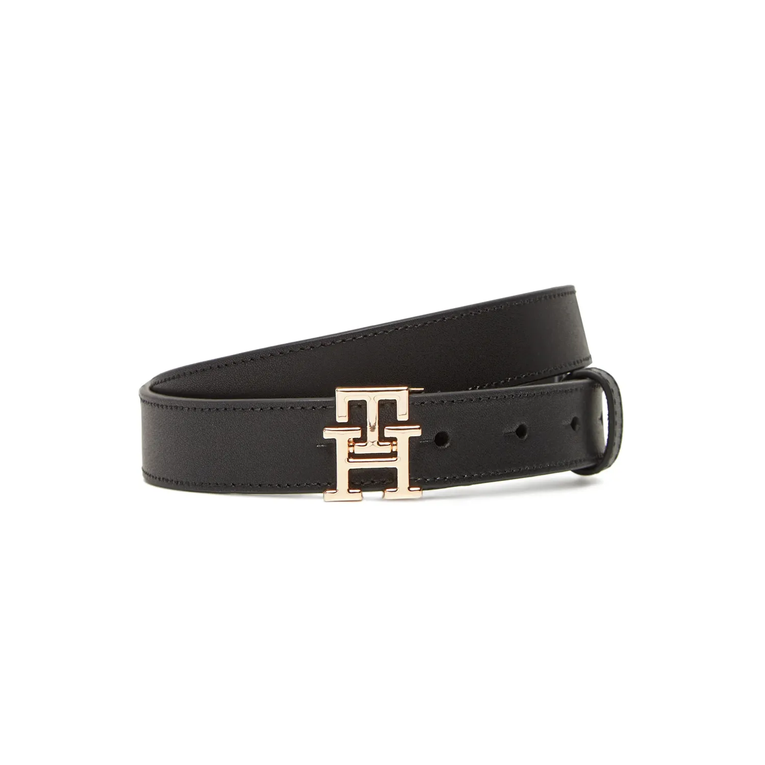 TH BELTMODERN LOGO 2.5 BLK