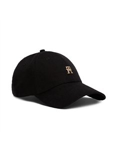 TH Gorra de béisbol con monograma Clayed pebble mujer