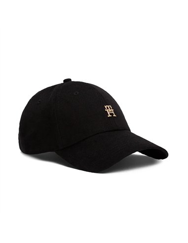 TH Gorra de béisbol con monograma Clayed pebble mujer