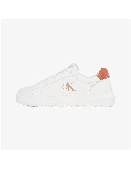 CK Chunky Cupsole Low Laceup LTH ML MUJER