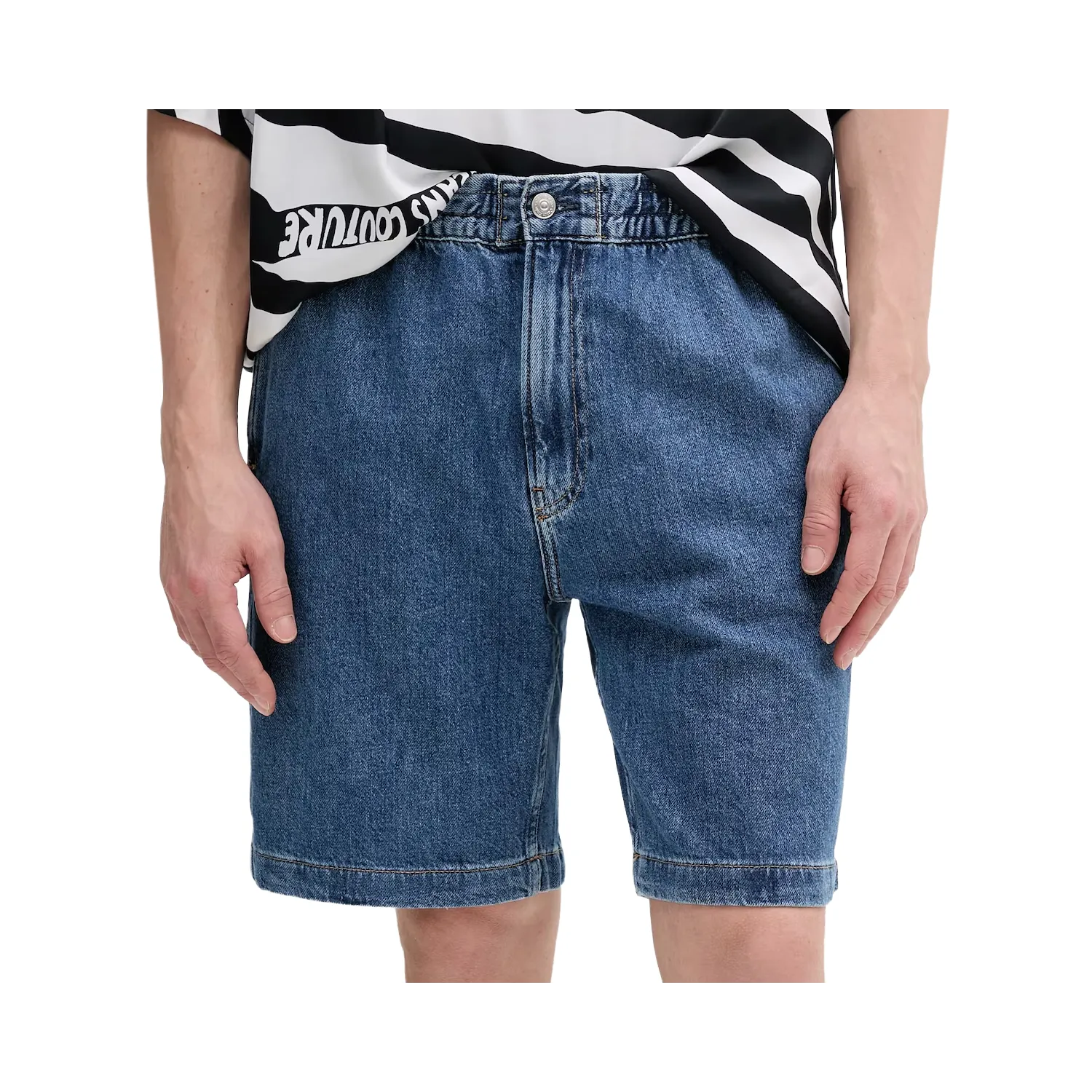 CK PULL ON RELAXED DENIM JEANS 