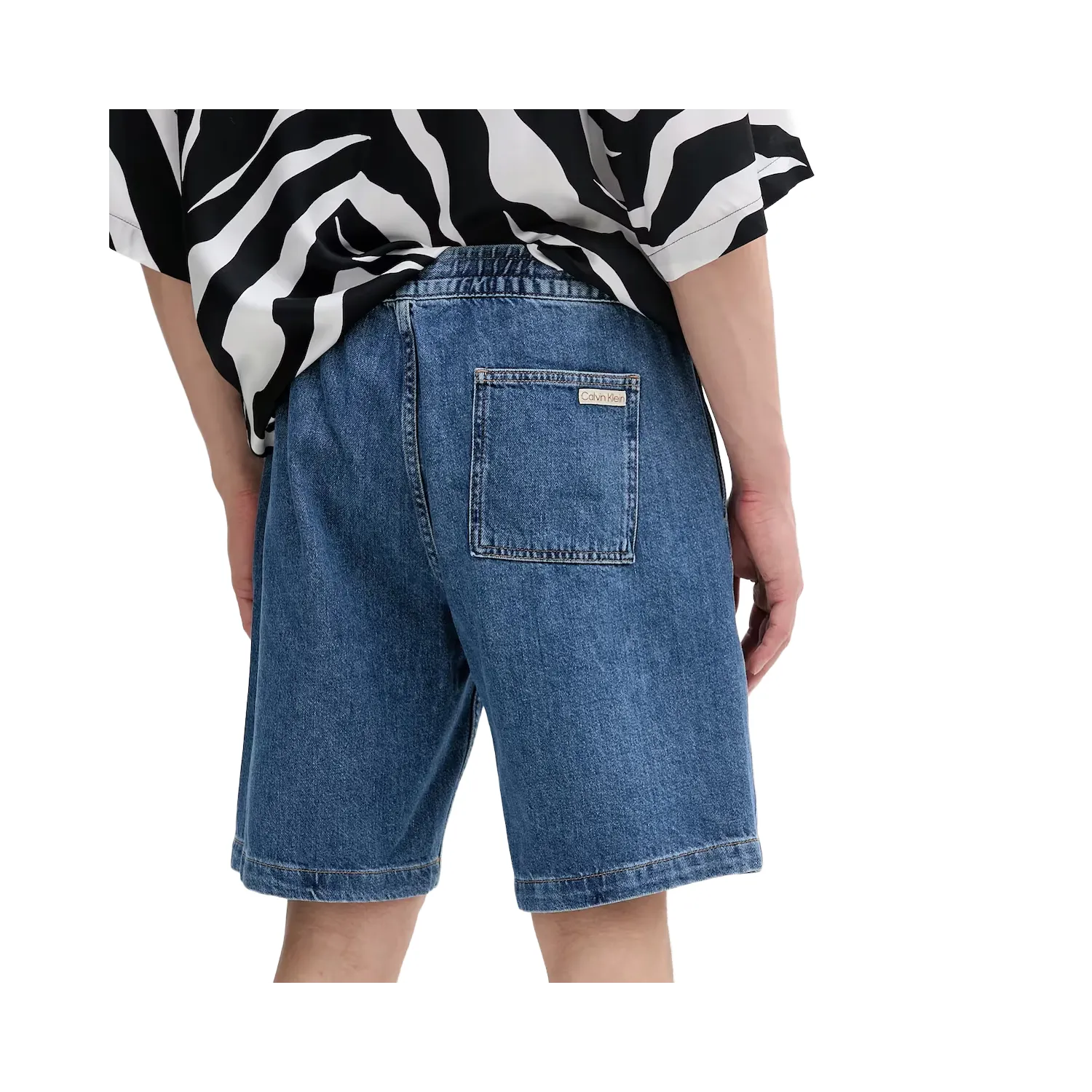 CK PULL ON RELAXED DENIM JEANS 