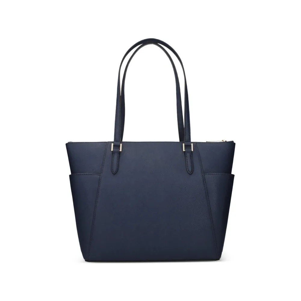 MK CHARLOTTE LG TZ TOTE BLEU MARINE