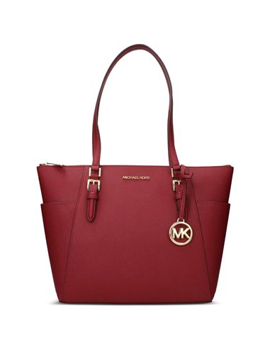 MK CHARLOTTE LG TZ TOTE CHERRY