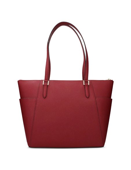 MK CHARLOTTE LG TZ TOTE CHERRY
