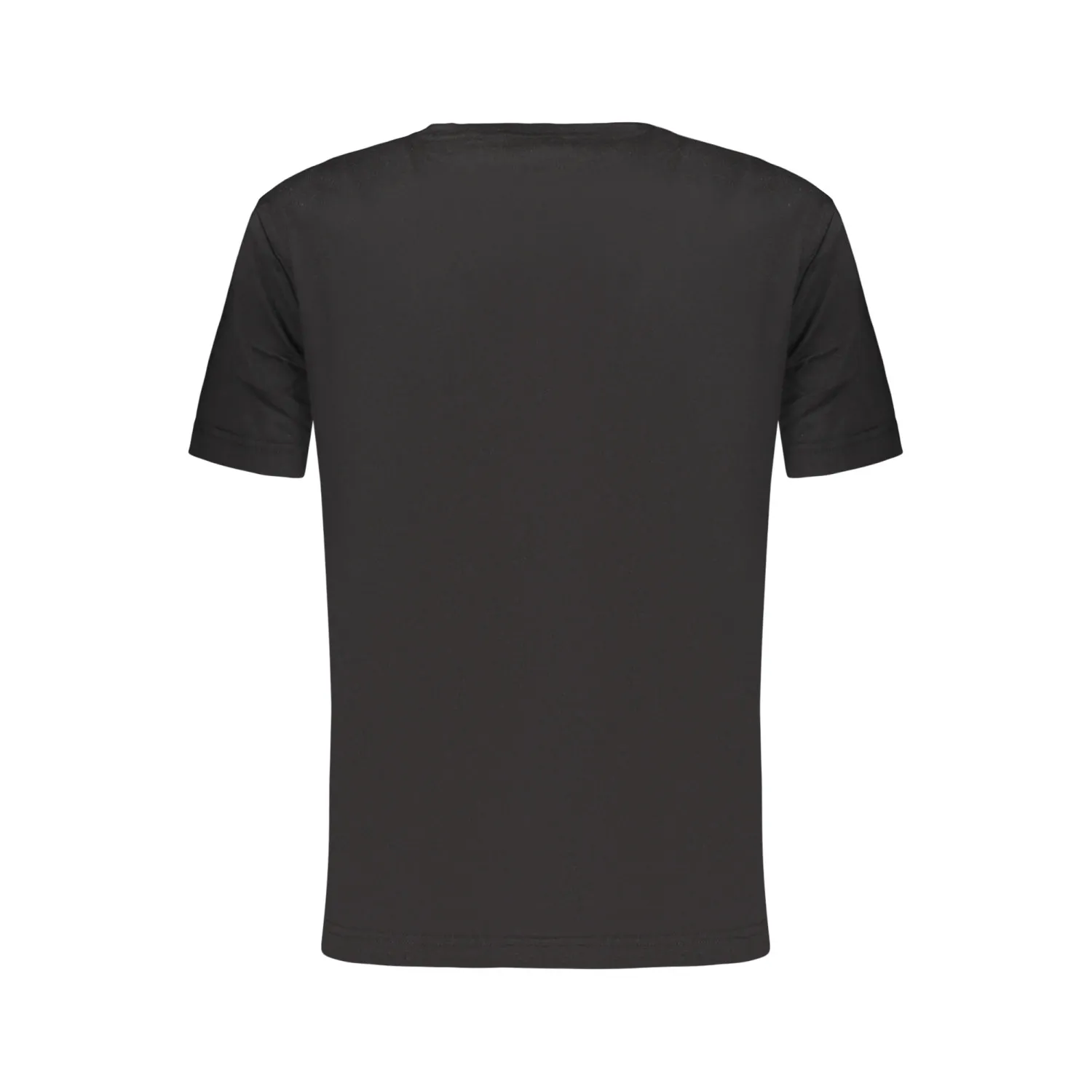 CK TSHIRT MID LOGO WOMAN BLK
