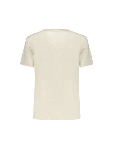 CK TSHIRT MID LOGO WOMAN GRY