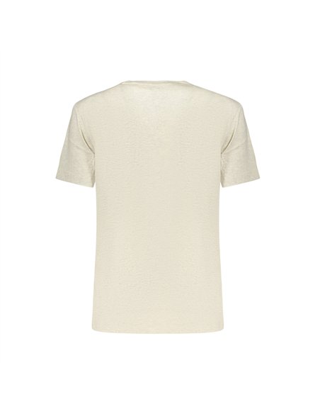 CK TSHIRT MID LOGO WOMAN GRY