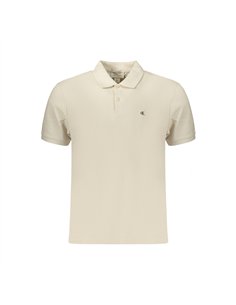 CK Polo clásico de piqué de algodón Beige