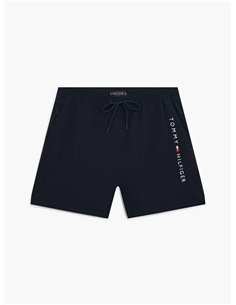 TH Bañador Original de largo medio con logo NAVY 2
