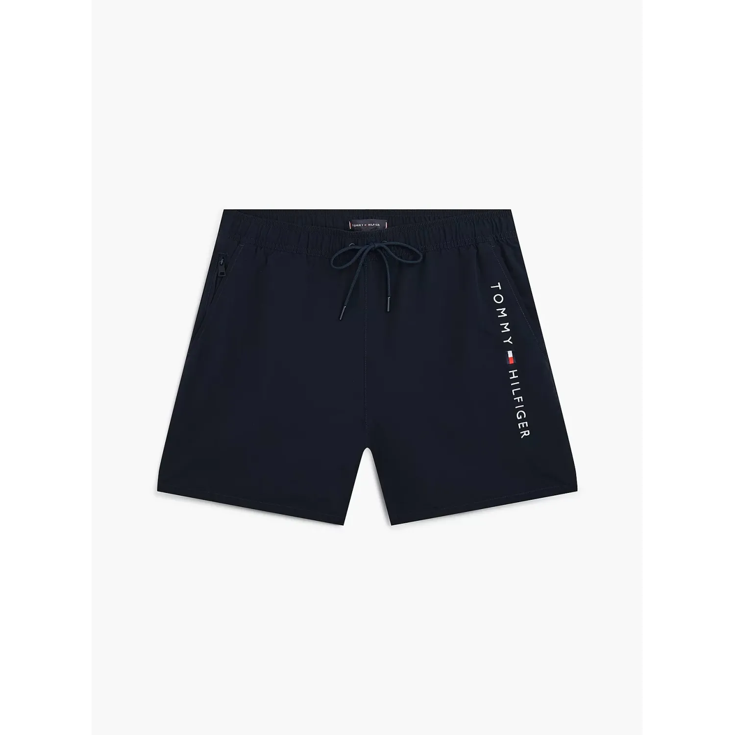TH Bañador Original de largo medio con logo NAVY