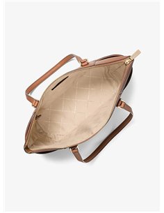 MK CHARLOTTE LG TZ TOTE BRUN VALISE 2