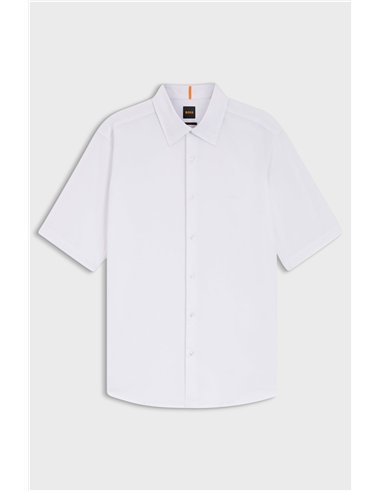 BOSS CAMISA RASH REGULAR FIT BLANCO