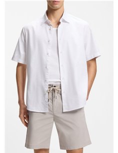 BOSS CAMISA RASH REGULAR FIT BLANCO