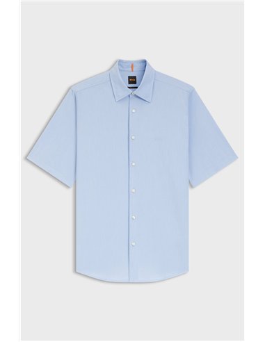 BOSS CAMISA RASH REGULAR FIT AZUL