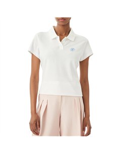 TH SCRIPT SLIM SS POLO WHT