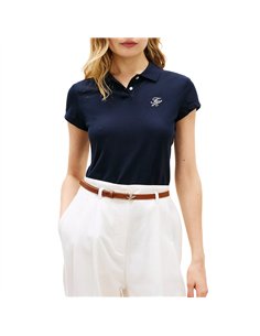 TH SCRIPT SLIM SS POLO NAVY