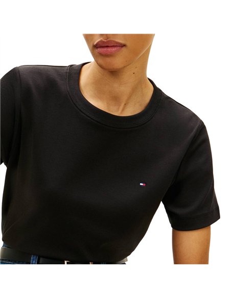 TH INTERLOCK BOXYT-SHIRT BLK