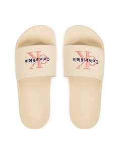 CK ESS SLIDE BEIGE