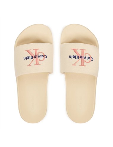 CK ESS SLIDE BEIGE