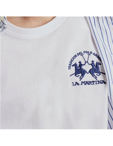 LA MARTINA T-SHIRT WHT