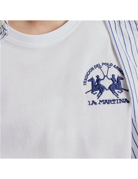 LA MARTINA T-SHIRT WHT