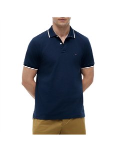 TH PIQUE UNDERCOLLAR NAVY