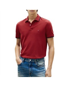 TH PIQUE UNDERCOLLAR RED