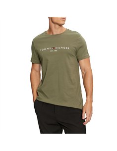 TH SLIM LOGO TEE GRN