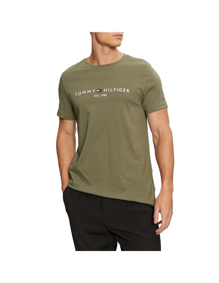 TH SLIM LOGO TEE GRN
