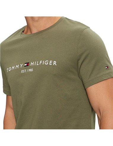 TH SLIM LOGO TEE GRN