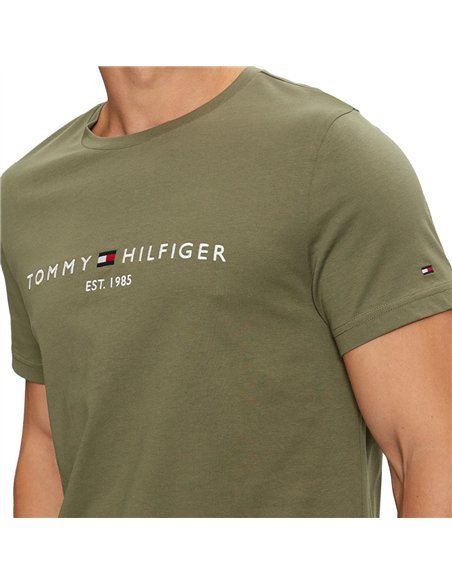 TH SLIM LOGO TEE GRN