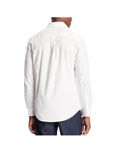 TOMMY REG POPLIN CAMISA WHT 2