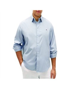 TOMMY BT-FLEX POPLIN SOLID CAMISA WHT