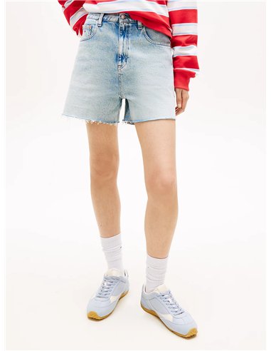 TOMMY Shorts vaqueros Mom rectos desteñidos