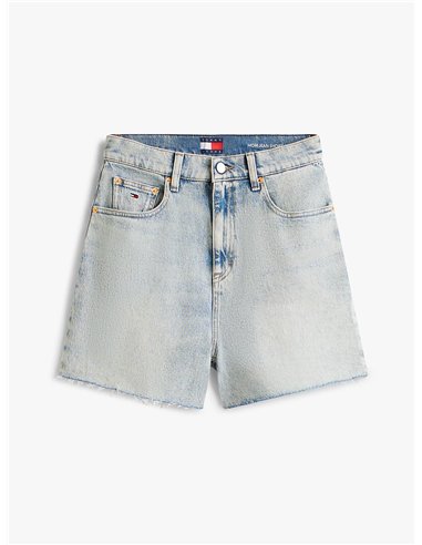 TOMMY Shorts vaqueros Mom rectos desteñidos