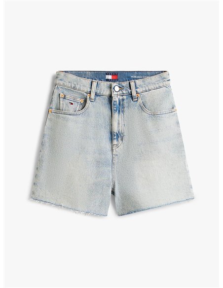 TOMMY Shorts vaqueros Mom rectos desteñidos