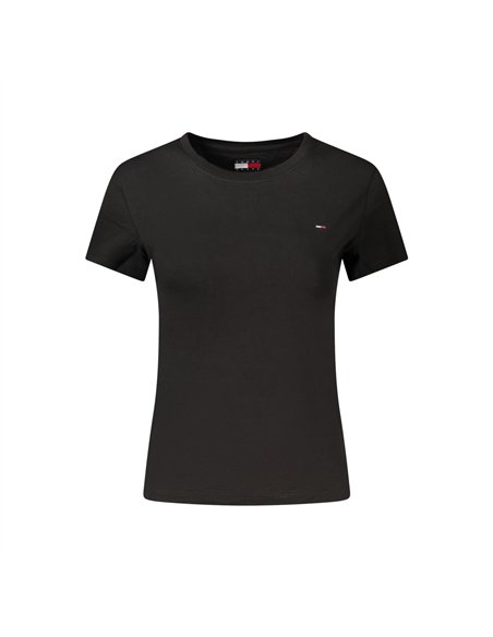 TH Camiseta slim de cuello redondo con logo bordado WHT