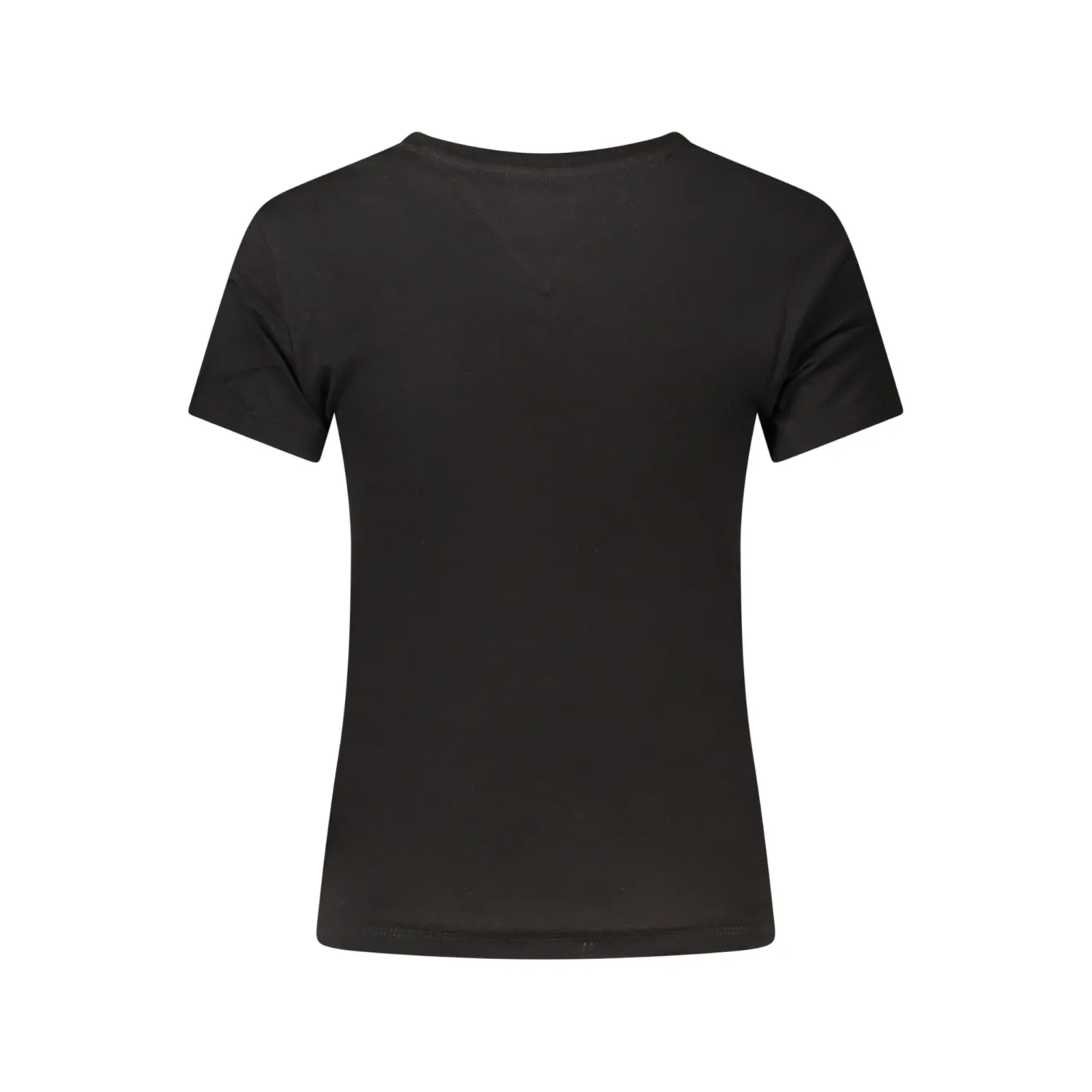 TH Camiseta slim de cuello redondo con logo bordado WHT