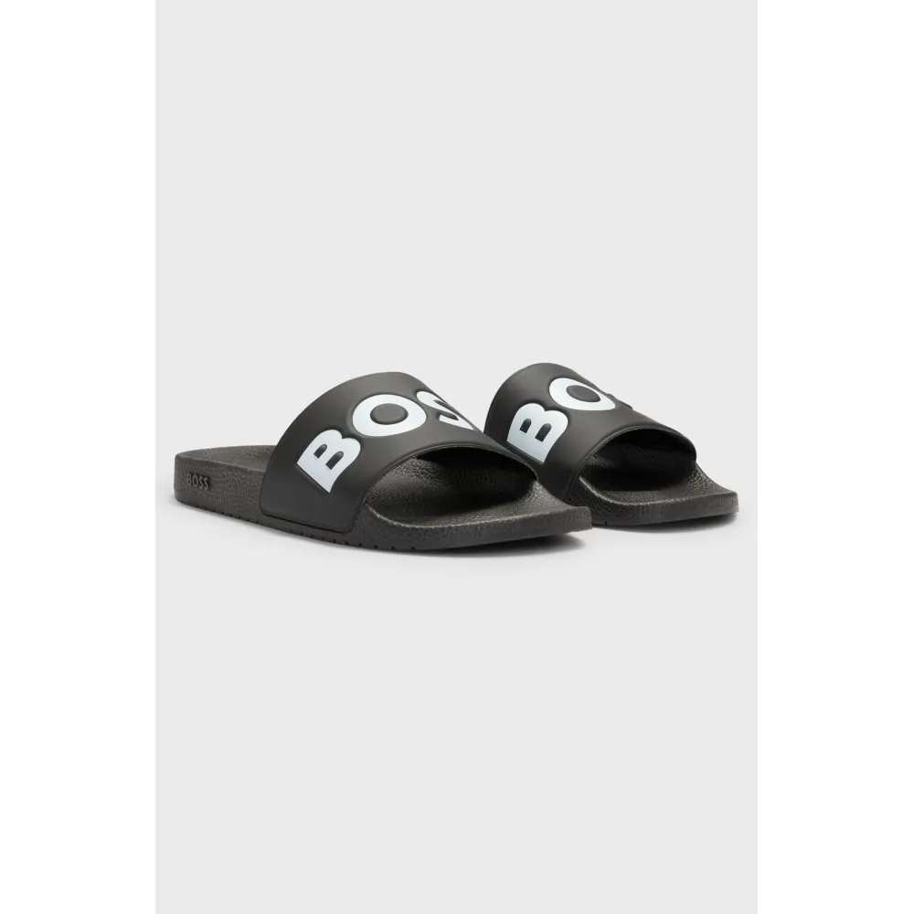 BOSS Chanclas con detalle de logo grande