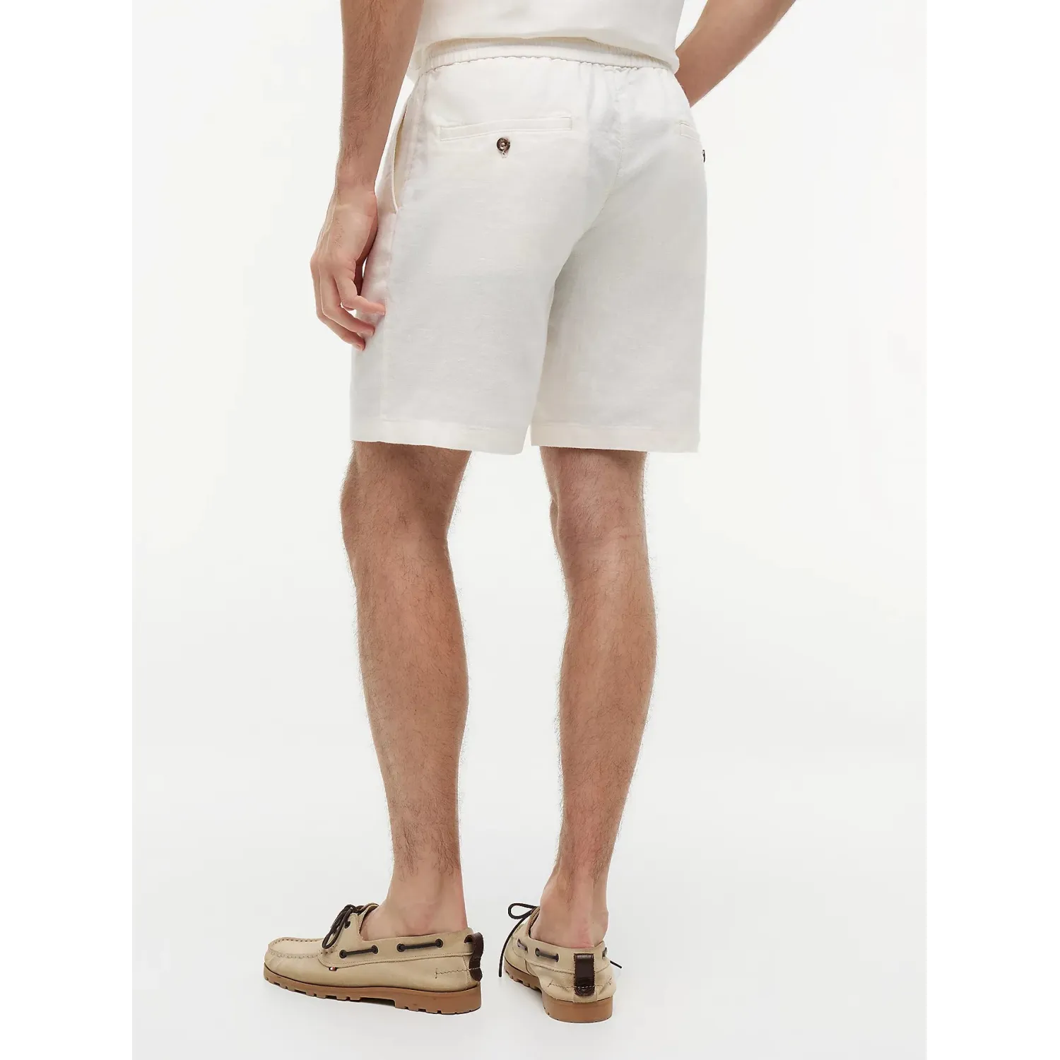 TH Pantalón corto chino Dover de mezcla de lino con corte regular