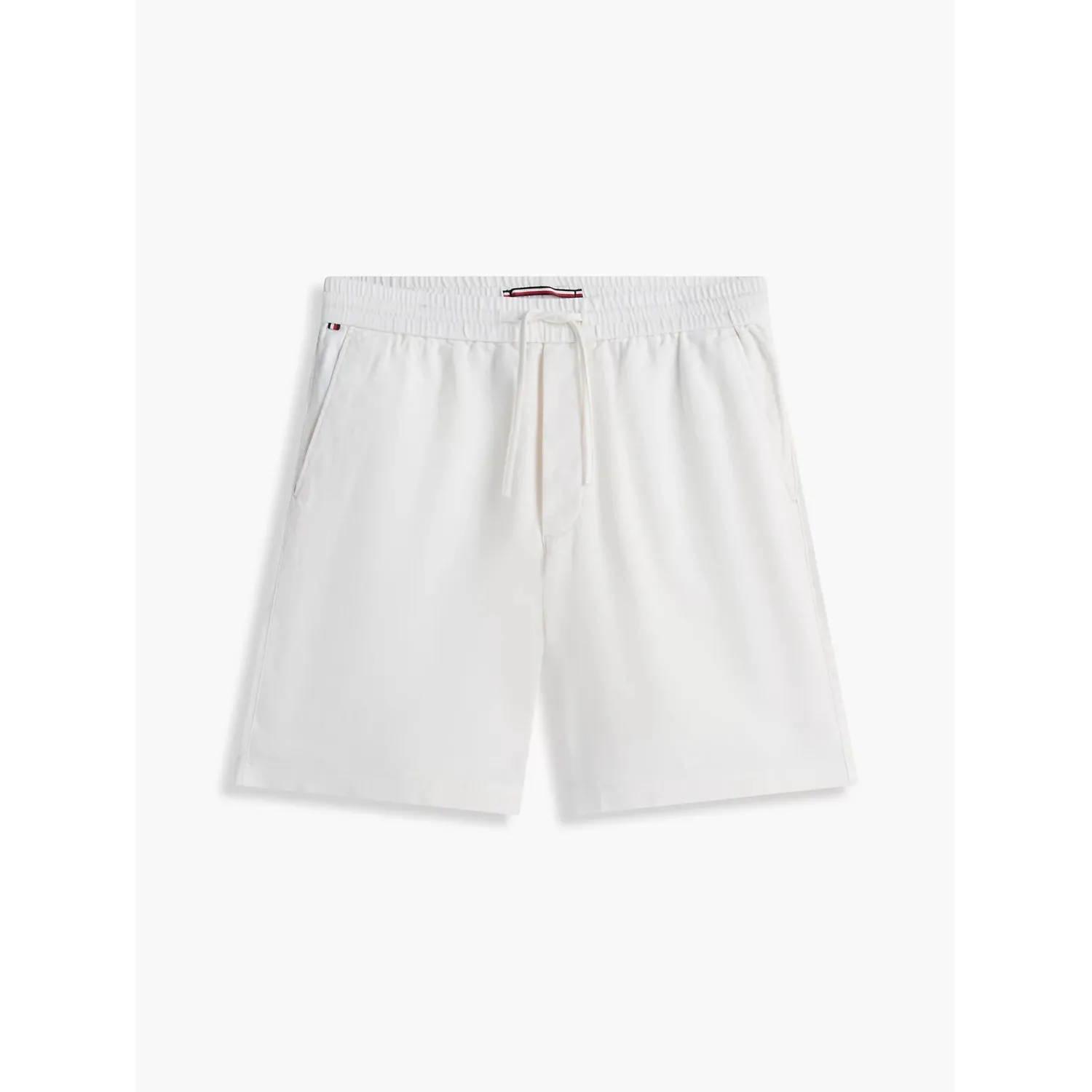 TH Pantalón corto chino Dover de mezcla de lino con corte regular