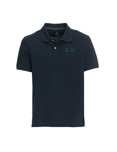 LA MARTINA POLO SS 30/1 COTTON PIQUE WHT
