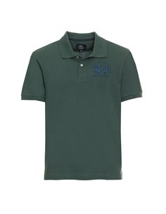 LA MARTINA POLO SS 30/1 COTTON PIQUE PINENNEDLE 