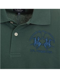LA MARTINA POLO SS 30/1 COTTON PIQUE PINENNEDLE  2