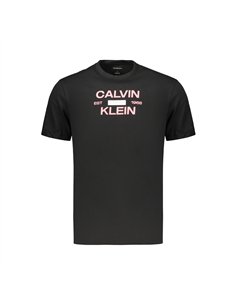 CK T-SHIRT EST1968 LOGO BLK